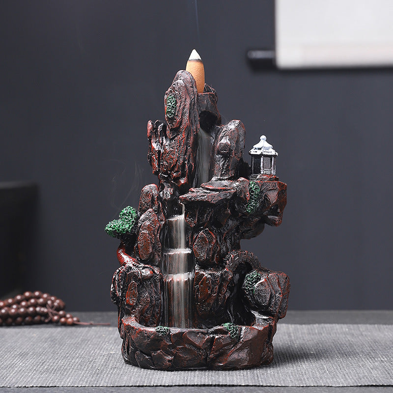 Mountainside Incense Burner