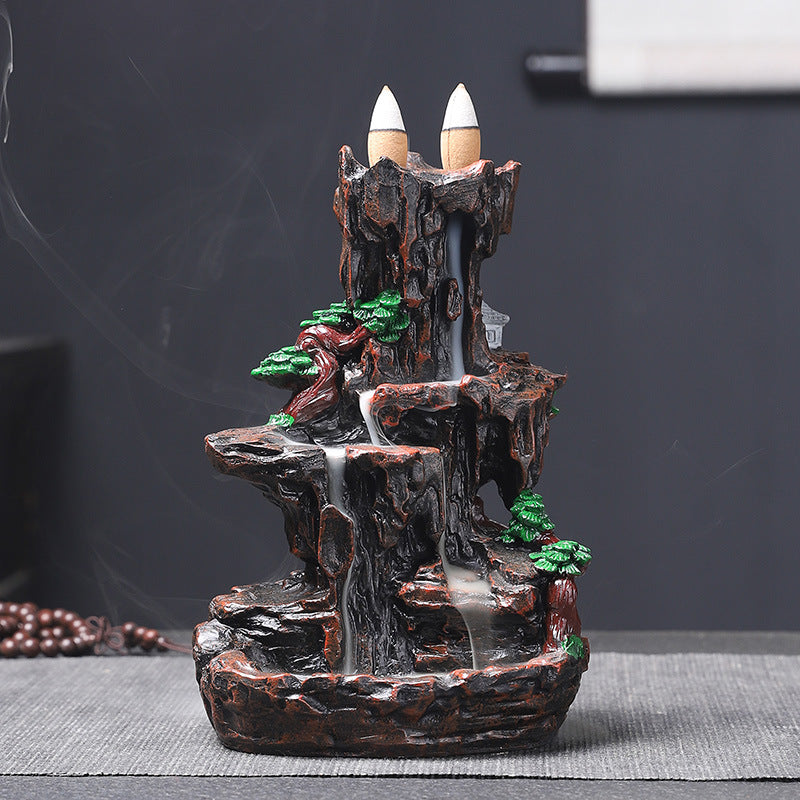 Mountainside Incense Burner