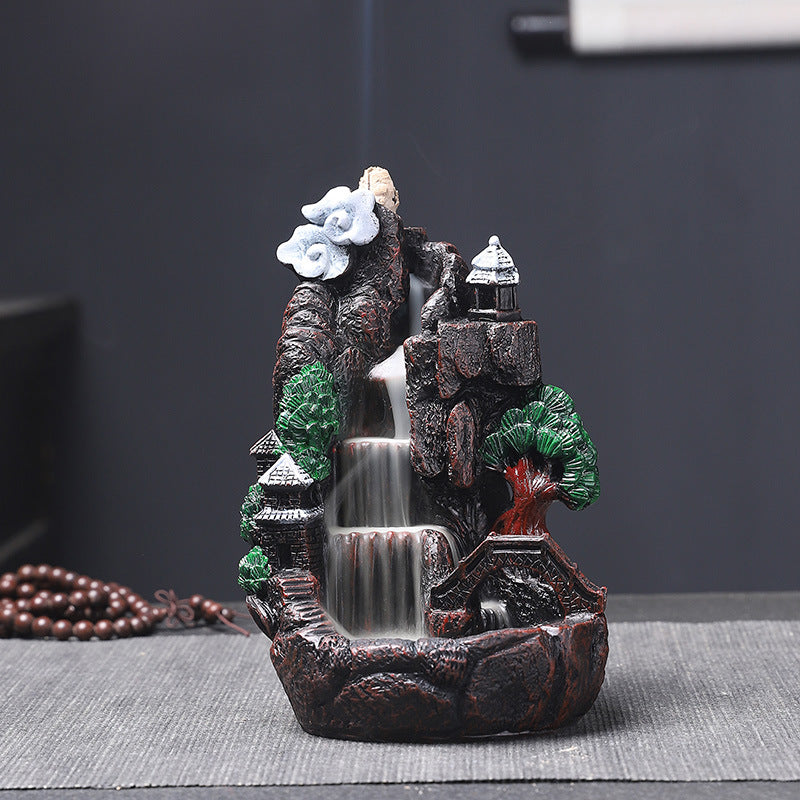 Mountainside Incense Burner