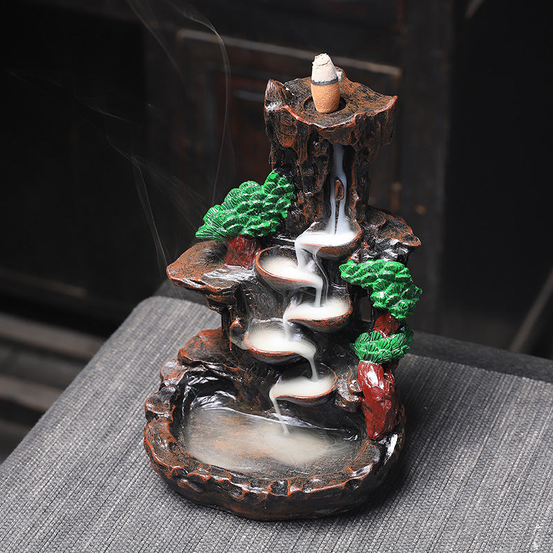 Mountainside Incense Burner