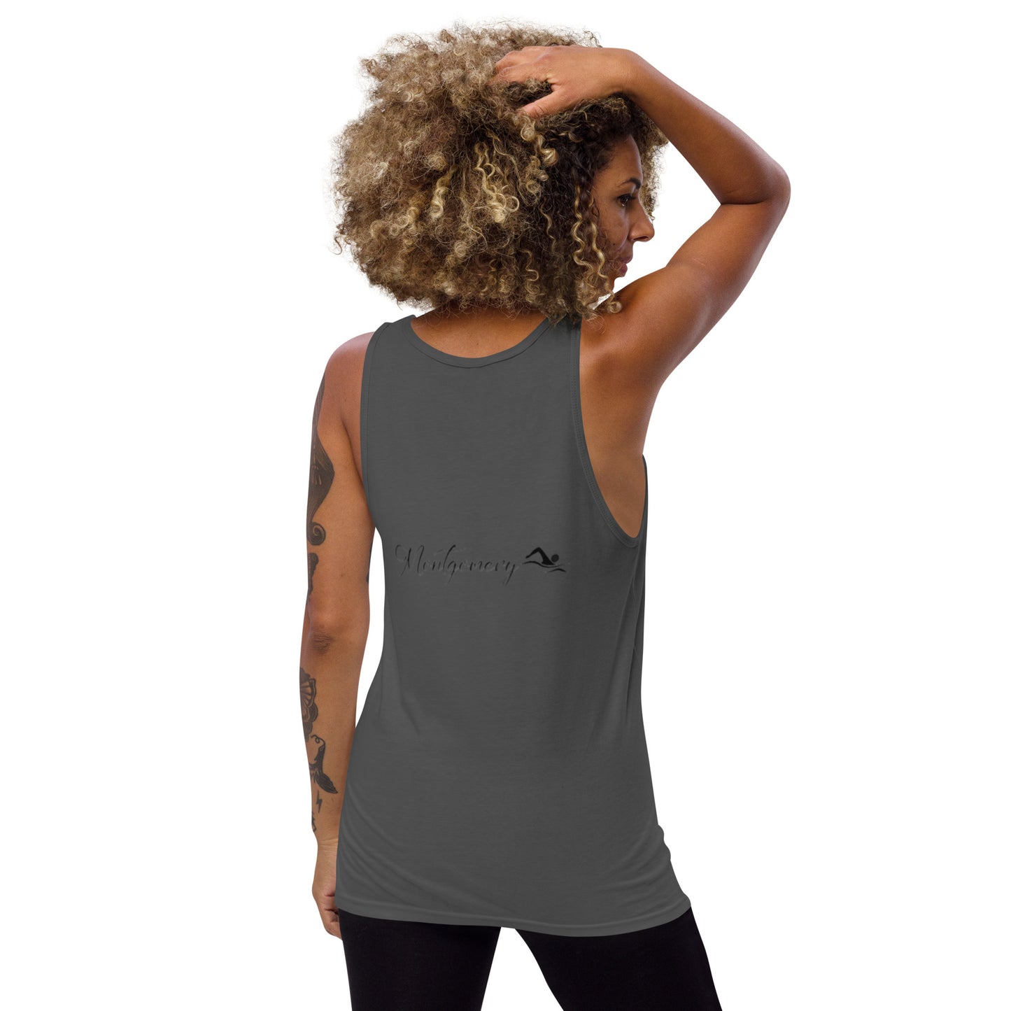 Unisex Montgomery Brawl Swimmer Tank Top