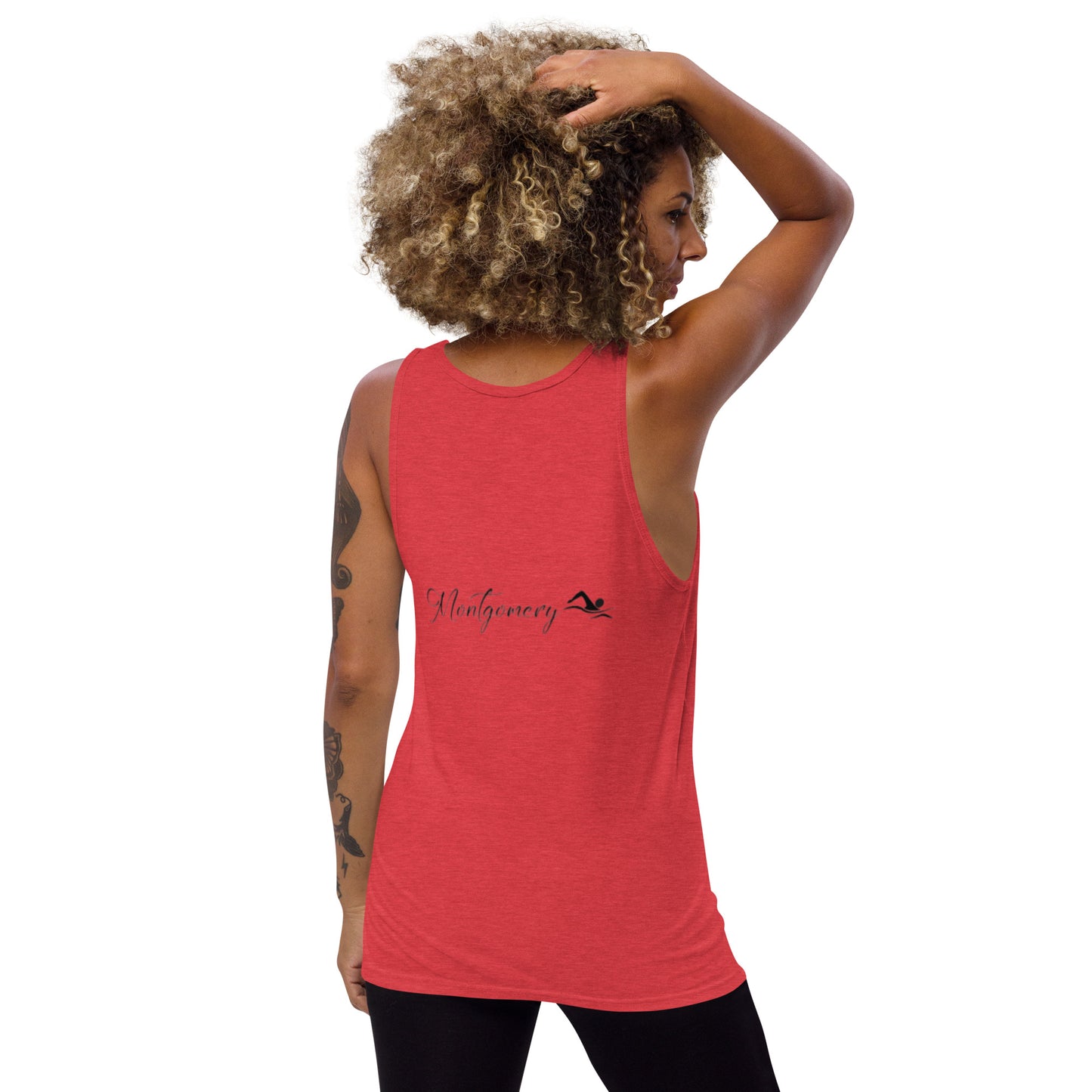 Unisex Montgomery Brawl Swimmer Tank Top